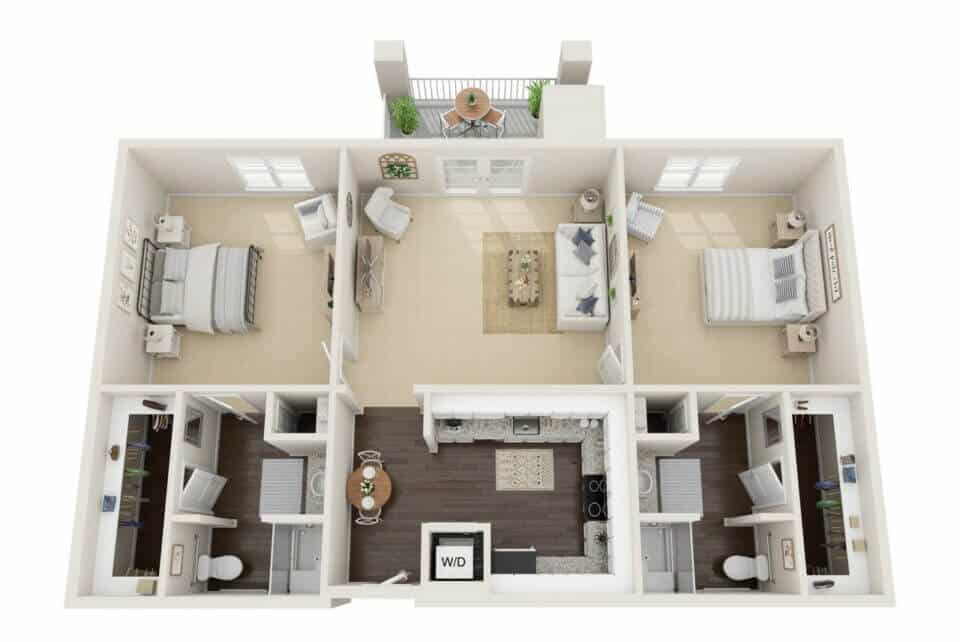 Hickory - The Crossings at Riverchase floor plan 2