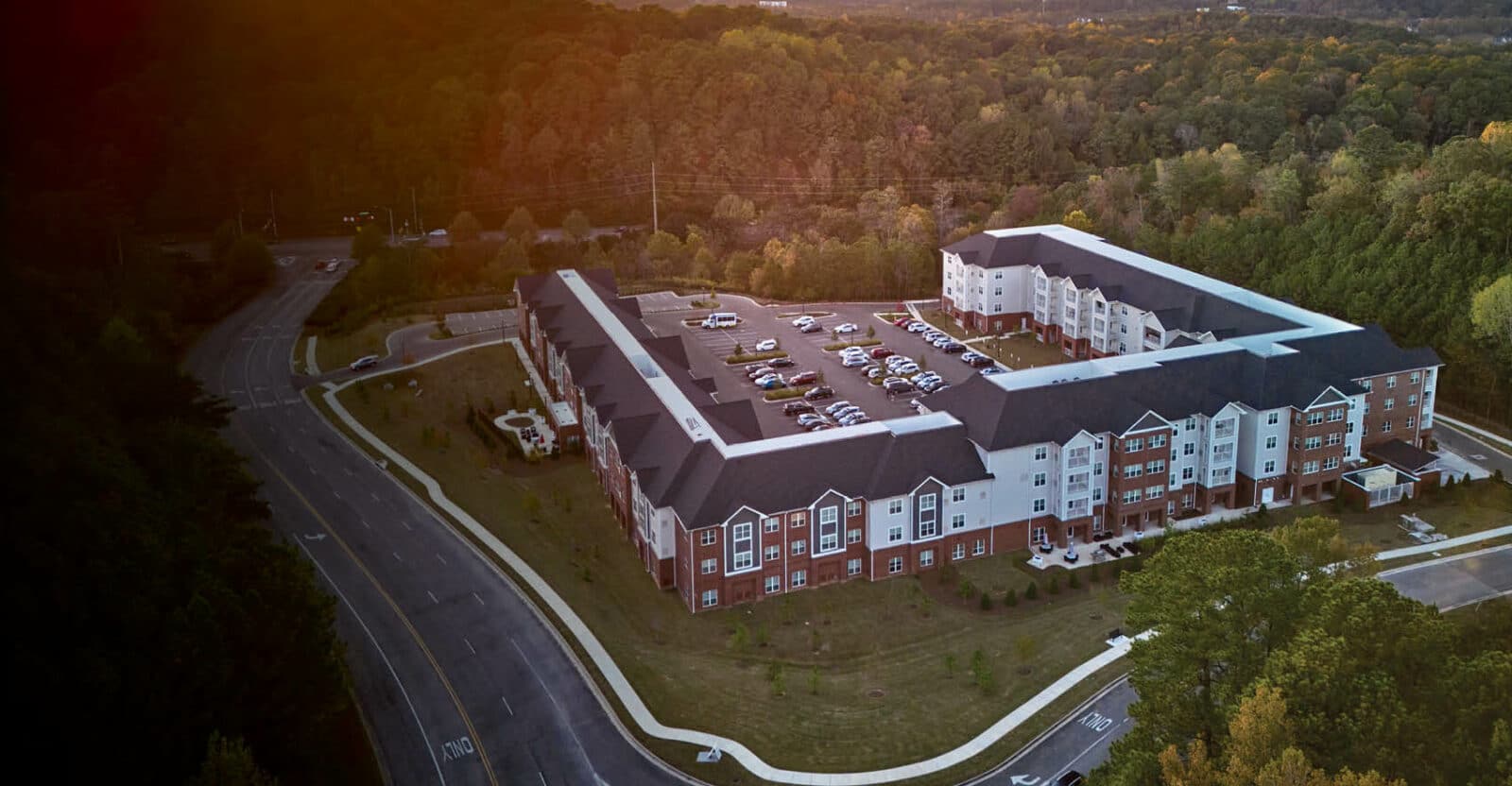 aerial view of The Crossings at Riverchase